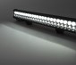 23" Heavy Duty Off Road LED Light Bar with Multi Beam Technology - 144W: On Showing Beam Pattern. 