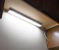 Dimmable Under Cabinet LED Lighting Fixture w/ Rocker Switch - 22" - 800 Lumens: Shown Installed Over Sink. 
