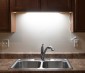 Dimmable Under Cabinet LED Lighting Fixture w/ Rocker Switch - 22" - 800 Lumens: Shown Installed Over Kitchen Sink. 