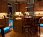 Luxbar lighting (among other LEDs) in a Kitchen