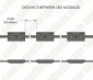 LBM-x2-LP series Low Profile LED Module Strings