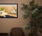 Ultra-Thin LED Light Box w/ Snap-Open Frame and Custom-Printed Luxart® Graphic: Illuminated Inside Of Office