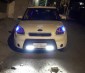 8" Heavy Duty Off Road LED Light Bar on Kia Soul
<Br> Thanks Antonio M for the photo!