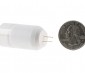 G4 LED Bulb - 2 Watt (20 Watt Equivalent) Bi-Pin LED Ceramic Tower - White: Back View