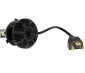 LED Headlight Kit - H4 LED Fanless Headlight Conversion Kit with Compact Heat Sink: Back View