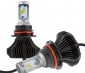 LED Headlight Kit - 9007 LED Fanless Headlight Conversion Kit with Compact Heat Sink