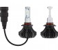 LED Headlight Kit - 9005 LED Fanless Headlight Conversion Kit with Compact Heat Sink