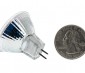 MR11 LED Bulb - 6 SMD LED Bi-Pin Flood Light Bulb: Back View