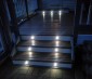 LED Step Lights - 6 LED Mini Round Deck / Step Accent Light: Shown Installed In Customers Porch Step. 