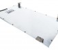 12V LED Panel Light - 1x1 - 3,000 Lumens - 35W Even-Glow® Light Fixture: Shown with Included Mounting Brackets