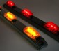Available in red or amber to provide maximum visibility in day or night driving conditions