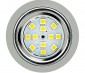 Recessed Light Fixture, 12 LED: Front View