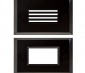 Rectangular Trim for Accent Light: Front View 