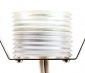 Round Metal with Hood - 0.25 Watt Mini LED Step Lights: Profile View