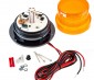 3-3/4" Amber LED Strobe Light Beacon with 5 LEDs: All Included Parts 