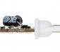 921 LED Bulb - 9 SMD LED Disc - Miniature Wedge Retrofit: Profile View