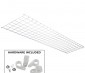 Wire Guard for 4' 165W/225W LED Linear High Bay Lights - LHBD Series Compatible