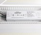 Class 2, 1-10V dimmable driver included. Located on the back of the fixture, within driver box.