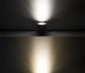 Linkable LED In-Ground Well Light - 3 Watt: On Showing Beam Pattern In Natural White (Top), And Warm White (Bottom).