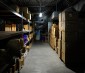 30W Linear LED Light Fixture - Industrial LED Light - 2' Long: Shown Illuminating Warehouse Aisle. 