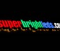 Single Color LED Module - Linear Constant Current Sign Module w/ 4 SMD LEDs: Shown Installed In Sign Module Letters. 