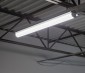 The retrofit kit replaces the ballasts and tubes in fluorescent strip fixtures