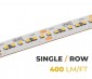 5m White LED Strip Light - Lux Series LED Tape Light - High CRI - 24V - IP20
