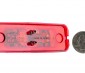 M2PC series LED Marker Lamp: Back View With Size Comparison 