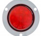 M5 series 2in Round LED Marker Lamp with Flange: Front View