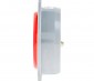 M5 series 2in Round LED Marker Lamp with Flange: Profile View