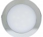 Mini Recessed LED Light Fixture with Removable Trim: Front View