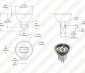 	 MR11 LED Bulb - 15 Watt Equivalent - Bi-Pin LED Flood Light Bulb