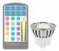 Color-Changing MR16 LED Bulb - 10 Watt Equivalent - RGB LED Spotlight Bulb - Remote Sold Separately