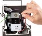 To disable the photocell, simply disconnect the sensor wires within the fixture.