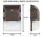 Compact lighting solution for commercial and multi-residential locations.