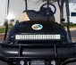 20" Off Road LED Light Bar - 60W: Shown Installed On Golf Cart Brush Guard. 