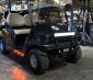 20" Off Road LED Light Bar - 60W: Shown Installed On Golf Cart Brush Guard. 
