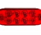 PT series Oval Stop/Tail/Turn LED Truck Lamp: Front View