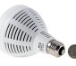 PAR30 LED Bulb, 40W: Back View with Size Comparison