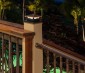 4x4 LED Deck and Fence Post Cap Light with 6x6 Post Adapter - 10 Watt Equivalent - 75 Lumens - Deck Post Illuminated