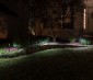 LED Landscape Lighting Kit - 6 Cone Shape Path Lights - Low Voltage Transformer
