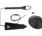 Landscape LED Path Lights w/ Hammered Shade - 3 Watt - Adjustable Height: Exploded View Of All Pieces Included