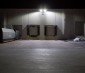 LED Parking Lot Light - 200W (650W HID Equivalent) LED Shoebox Area Light - 5000K - 26,000 Lumens: Illuminated on Wall