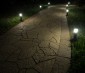 LED Landscape Lighting Kit - (6) 1W Outdoor LED Path Lights - G-LUX Series Low Voltage Transformer