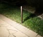 LED Landscape Lighting Expansion Kit - (4) 1W Offset 5" Square Path Light: Illuminated Between Pathway And Grass