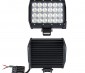 6.5" Quad Row Heavy Duty Off Road LED Flood Light - 72W: Front & Back View