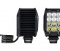 4" Quad Row Heavy Duty Off Road LED Light with Multi Beam Technology - 36W: Front & Back View