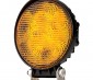 Round 18W Heavy Duty High Powered Amber LED Vehicle Strobe Light