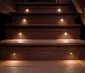 Wide downward light and recessed mounting is ideal for step illumination.