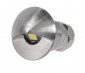 Recessed LED Step/Deck Light - 1 Watt - Stainless Steel Eyelid Light -